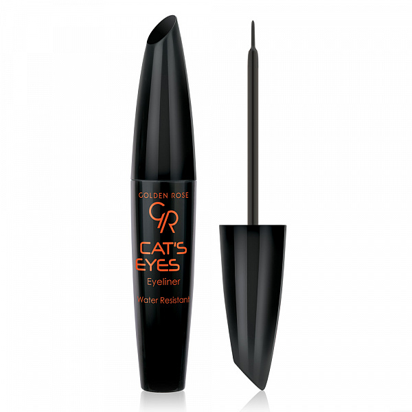 Подводка для глаз Golden Rose Cat’s Eyes black
