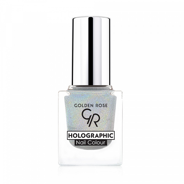 Лак для ногтей Golden Rose Holographic colour 01