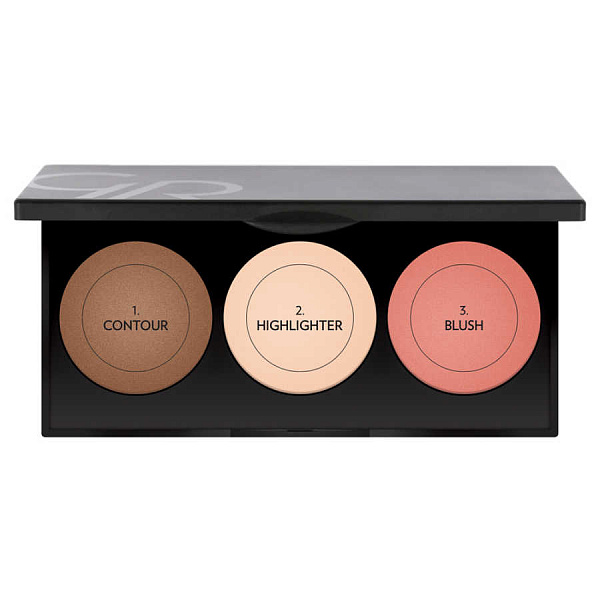 Палетка для контурирования Golden Rose metals sculpting palette
