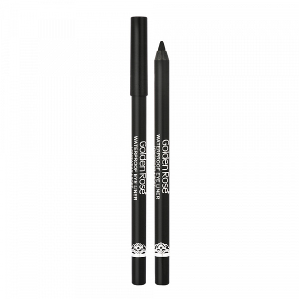 Карандаш для глаз водостойкий Golden Rose Waterproof Eyeliner Longwear&Soft Ultra Black