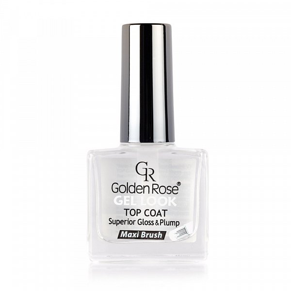 Лак для ногтей Golden Rose Top Coat Gel Look