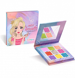 Тени для век Miss Beauty Colorpop Eyeshadow Palette