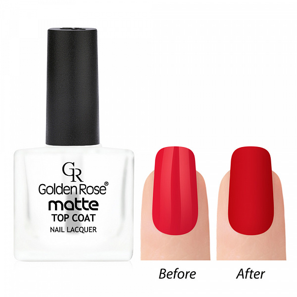 Лак для ногтей Golden Rose Matte Top Coat